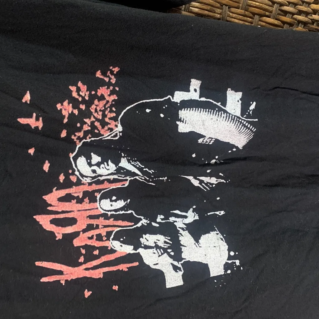 Vintage Black Korn Hielol 2007 We Have a Problem T - Image 2