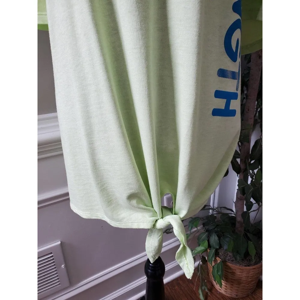 Live Well Womens Green Solid Cotton Round Neck 3/4 Sleeve Top Blouse Size 26/28W - Image 4