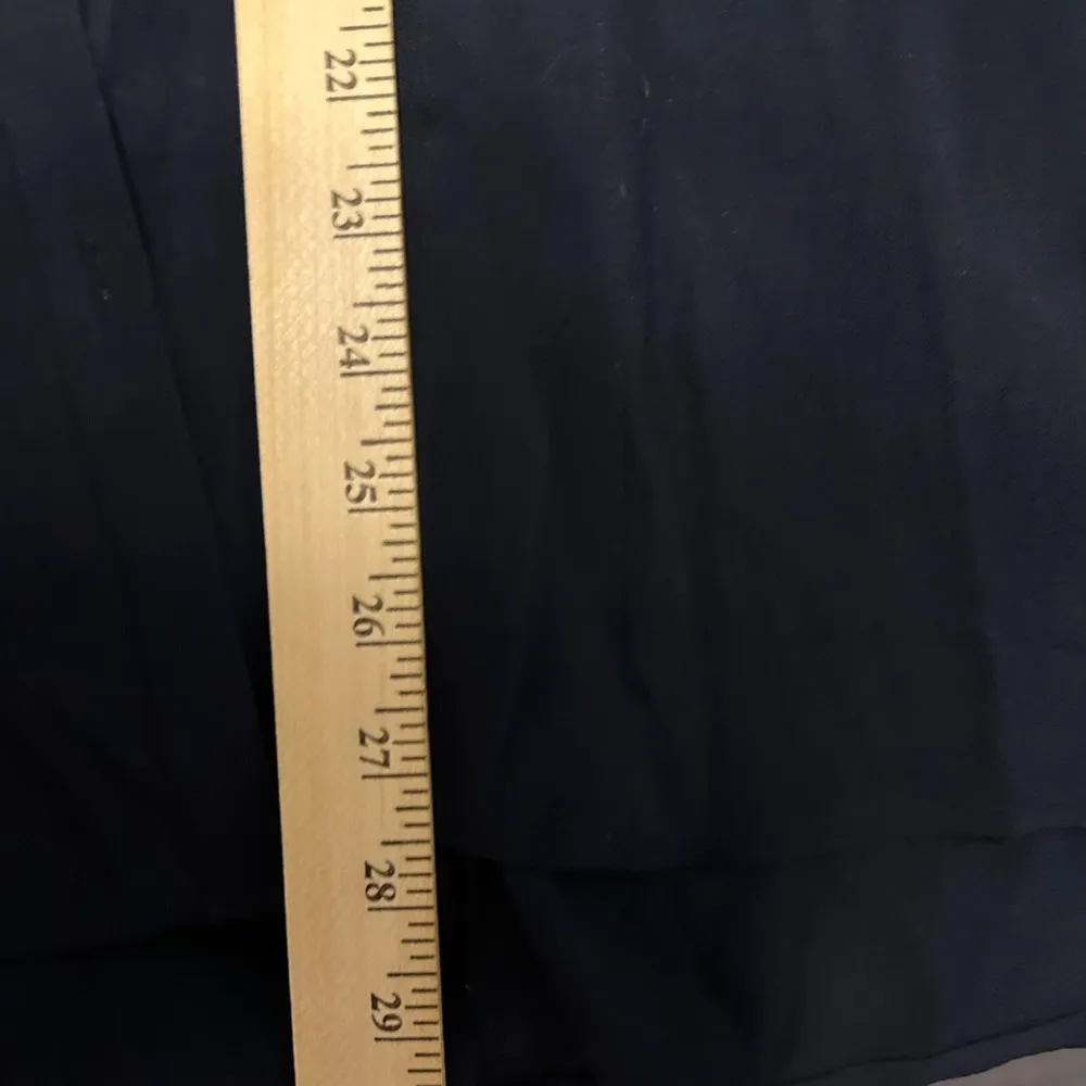 J Jill blue long sleeve button down tunic shirt size medium - Image 2