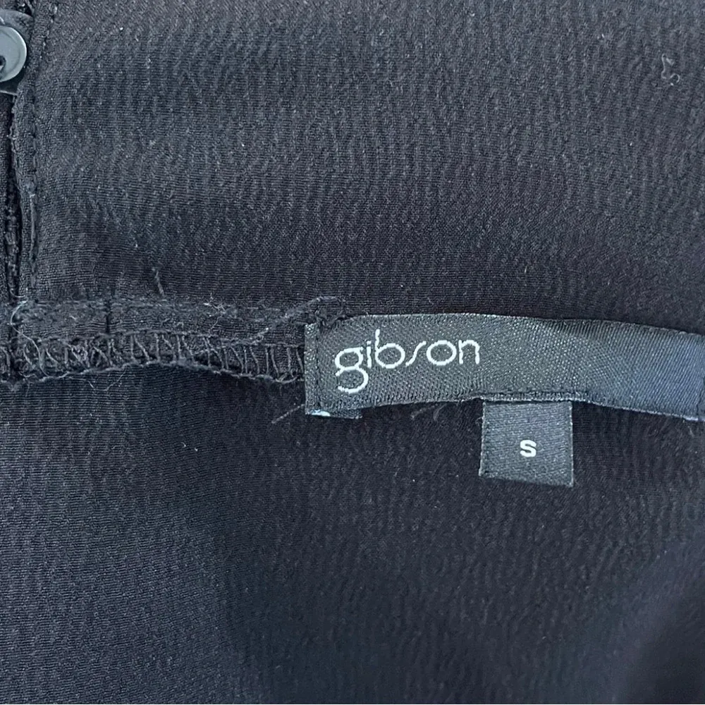 GIBSON X LIVING IN YELLOW Women's Betty Lace Trim Camisole Small | NWT‎ Black - Image 5