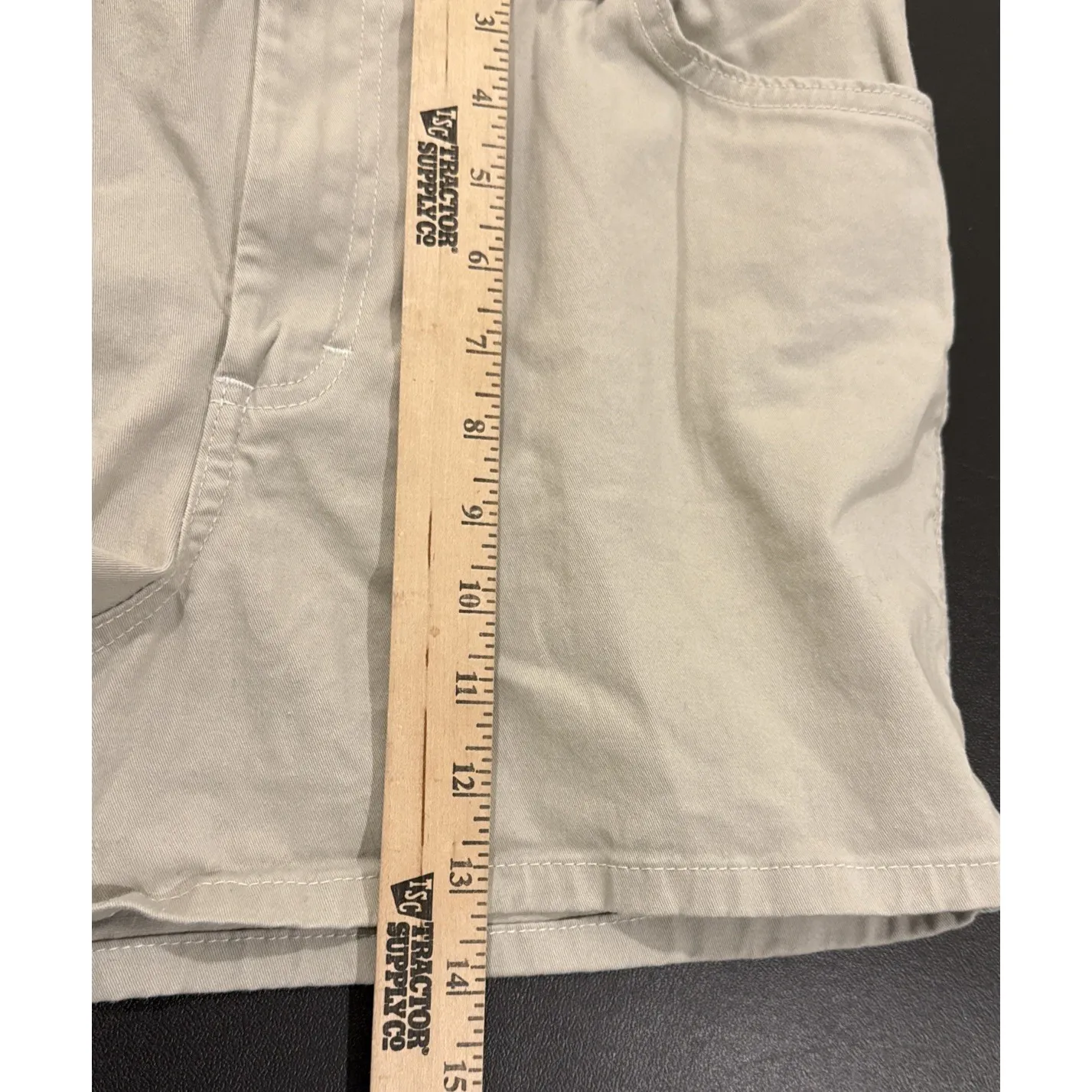 Dickies Womens Size 30 Tan Carpenter Shorts Pockets Stretch Comfort Preppy - Image 7