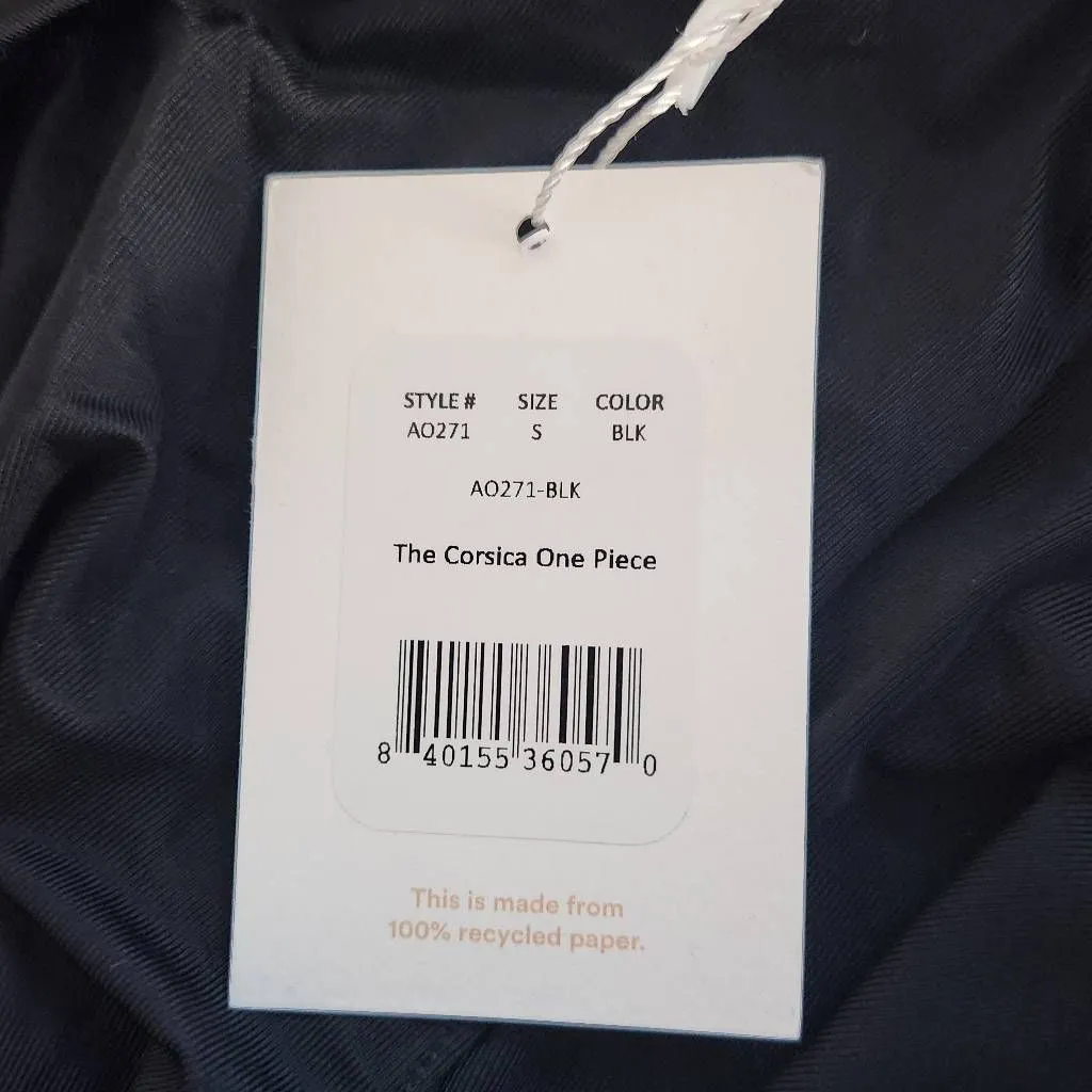 Andie Black One-Piece Swimsuit NWT Size Small Black Andie One-Piece Swimwear - Image 9