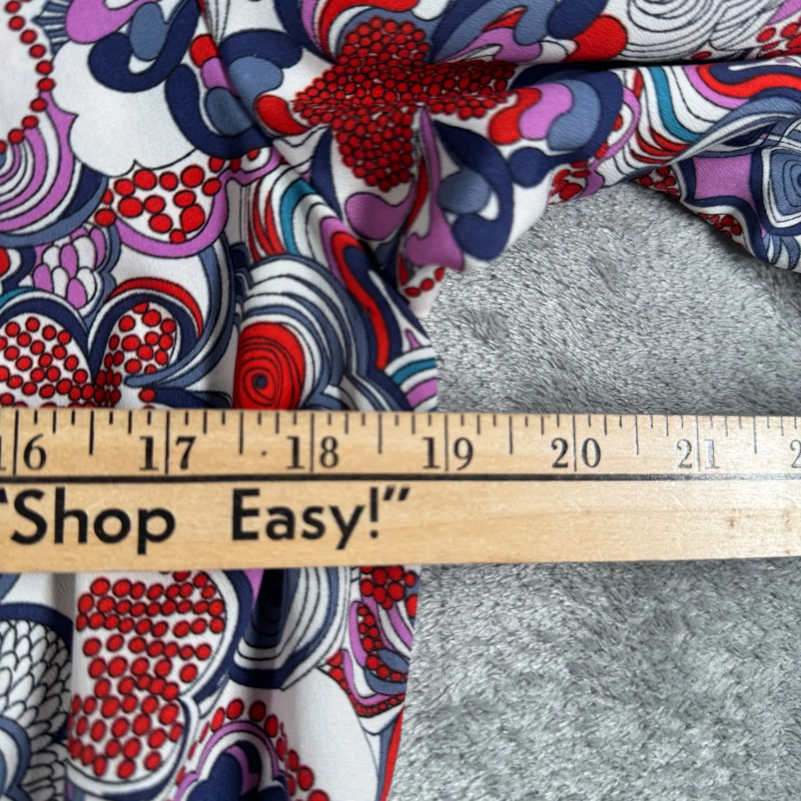 Liberty of London Target Womens M Boho Floral Blouse Top Multicolor Y2K Festival Red Size M - Image 11