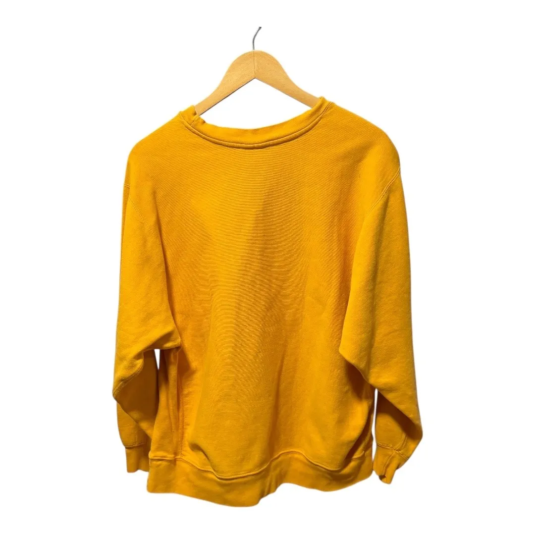 MV Sport Newport Beach California Yellow Crewneck Sweatshirt Women's L - Image 5