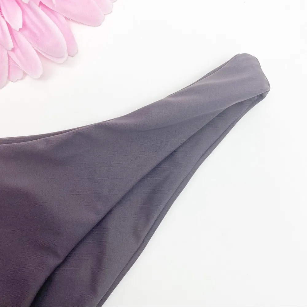 Beach Riot Island Bikini Bottom: Deep Plum - Image 6