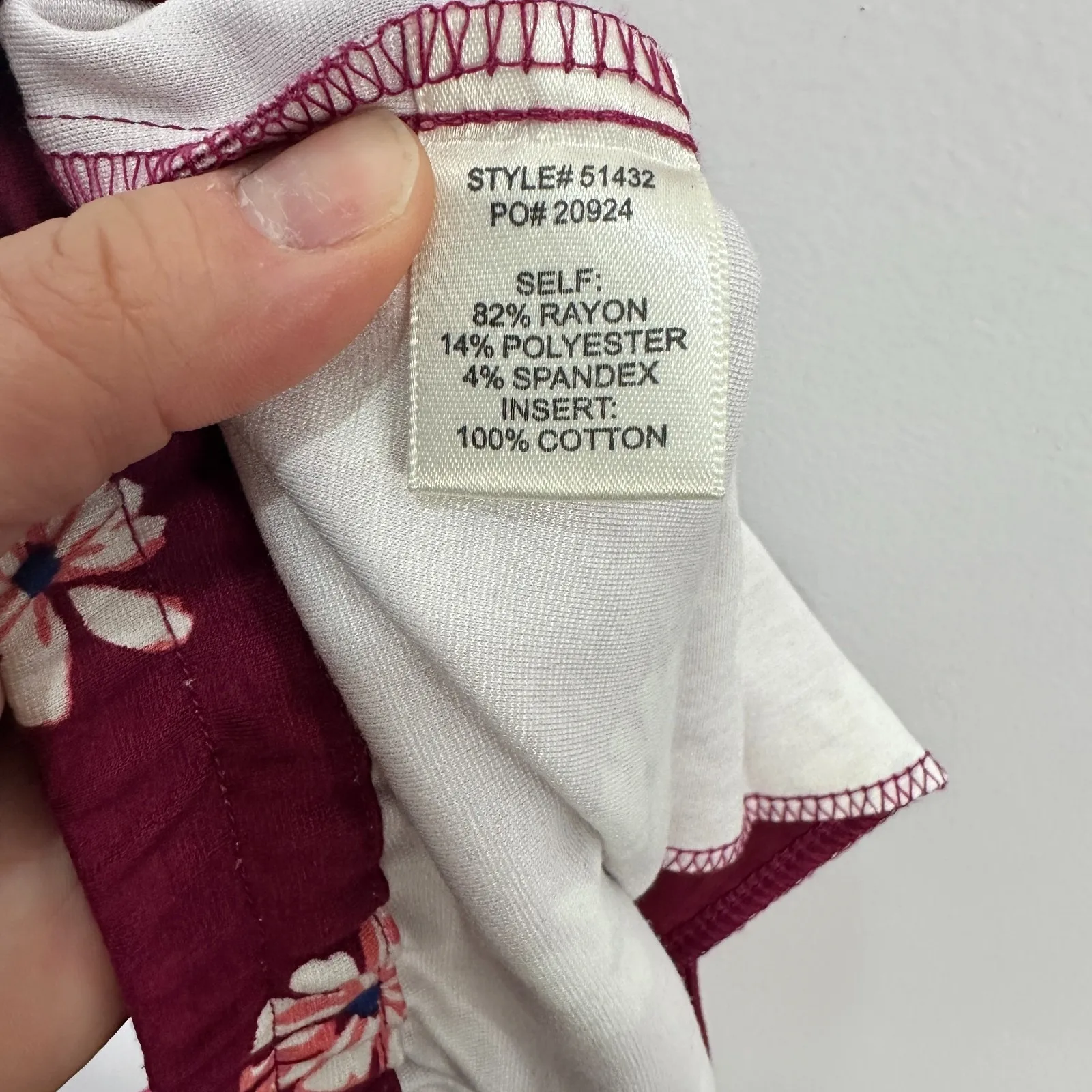 Skies Are Blue Floral Mini Skirt Small Scalloped Romantic Garden Party Cottage - Image 6