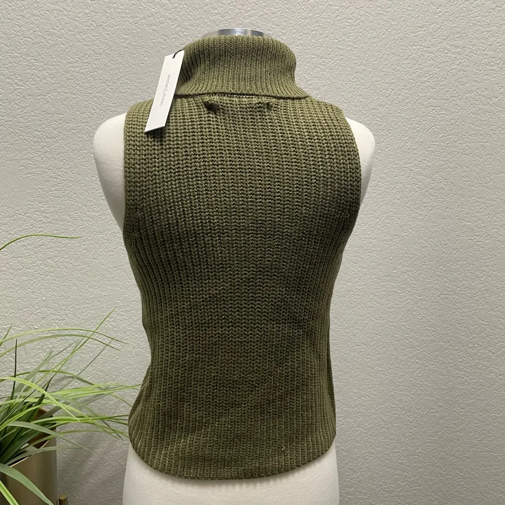 NWT Stitches & Stripes x Revolve Santos Top in Olive Green Sz‎ Small - Image 4