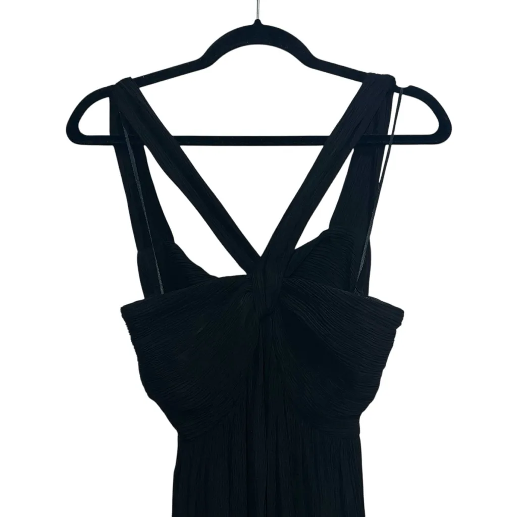 NEW NWT La Ligne Aria Maxi Dress In Black - Image 5