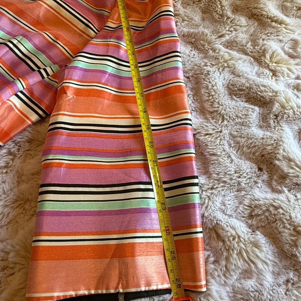 Perceptions  Women's Striped Multicolor Blazer size 18 - Image 12