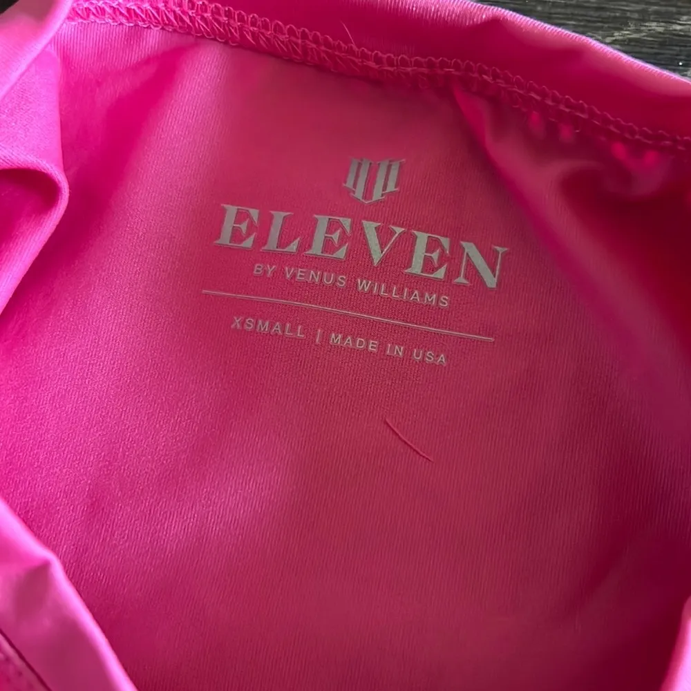 Eleven by Venus Williams Sun Bliss Top In Disco Pink/Admiral Navy Combo - Image 9