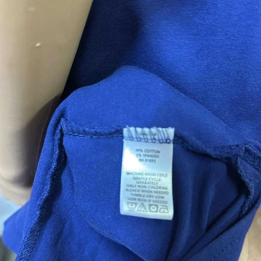 D&Co Denim Co Blue Sleeveless Keyhole Embellished Casual Maxi Dress Womens XS - Image 11