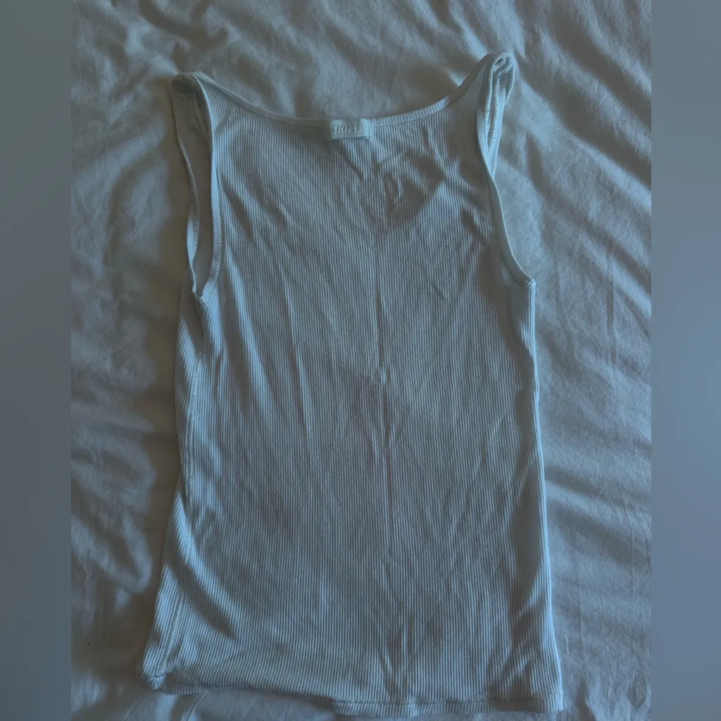 Skims cotton rib tank top - Image 3