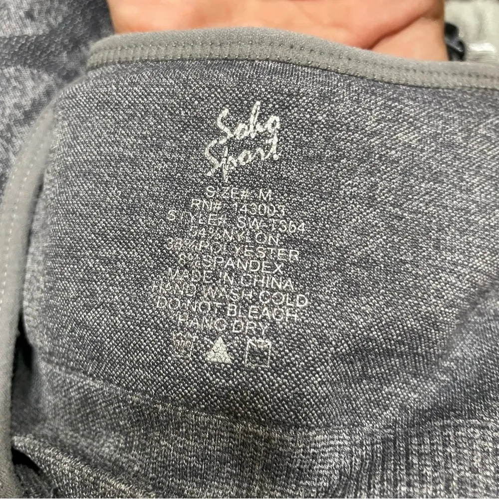 Sport light blue workout athletic top / M / Excellent condition - Image 10