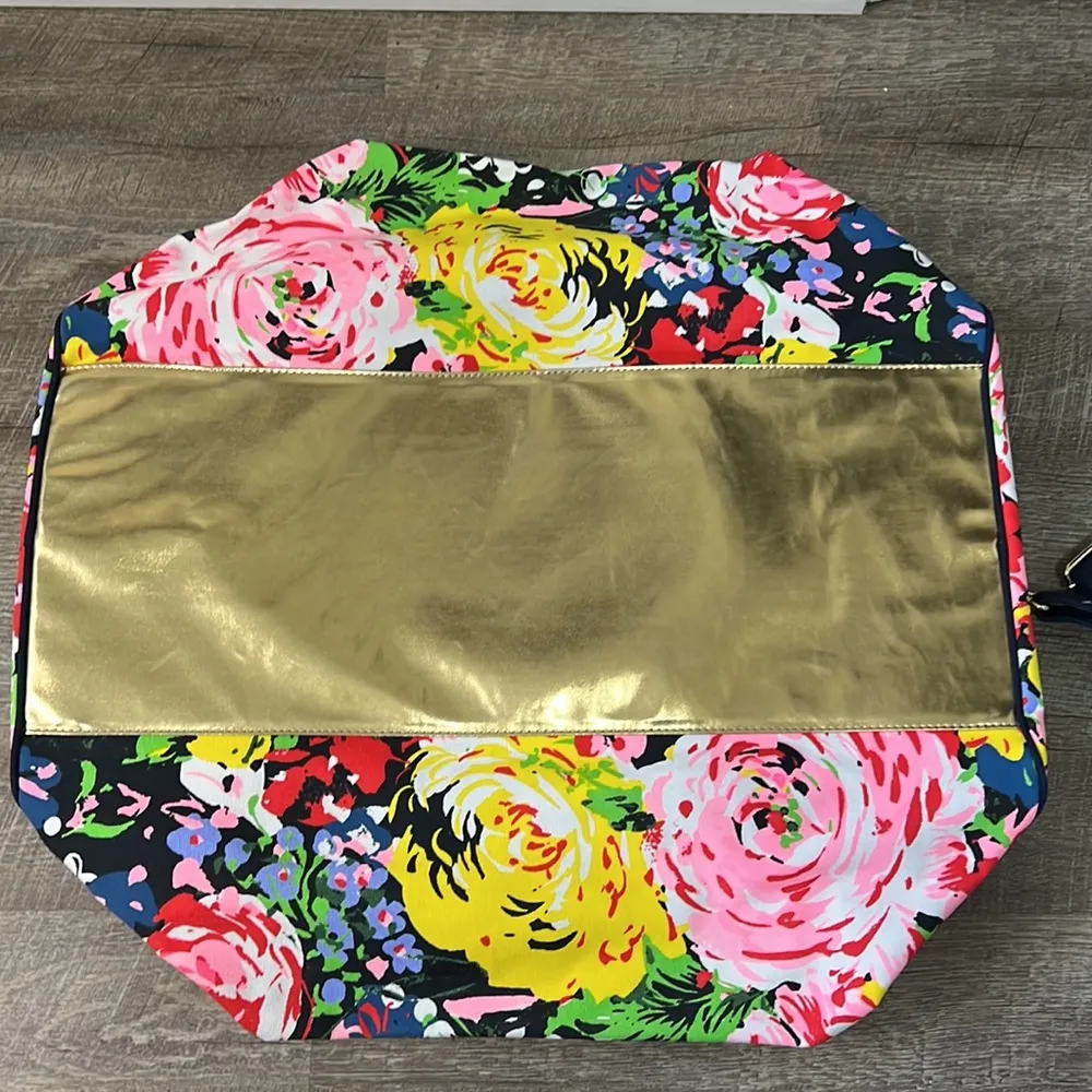 NWT Bando Floral Weekend Getaway Bag Pink - Image 4