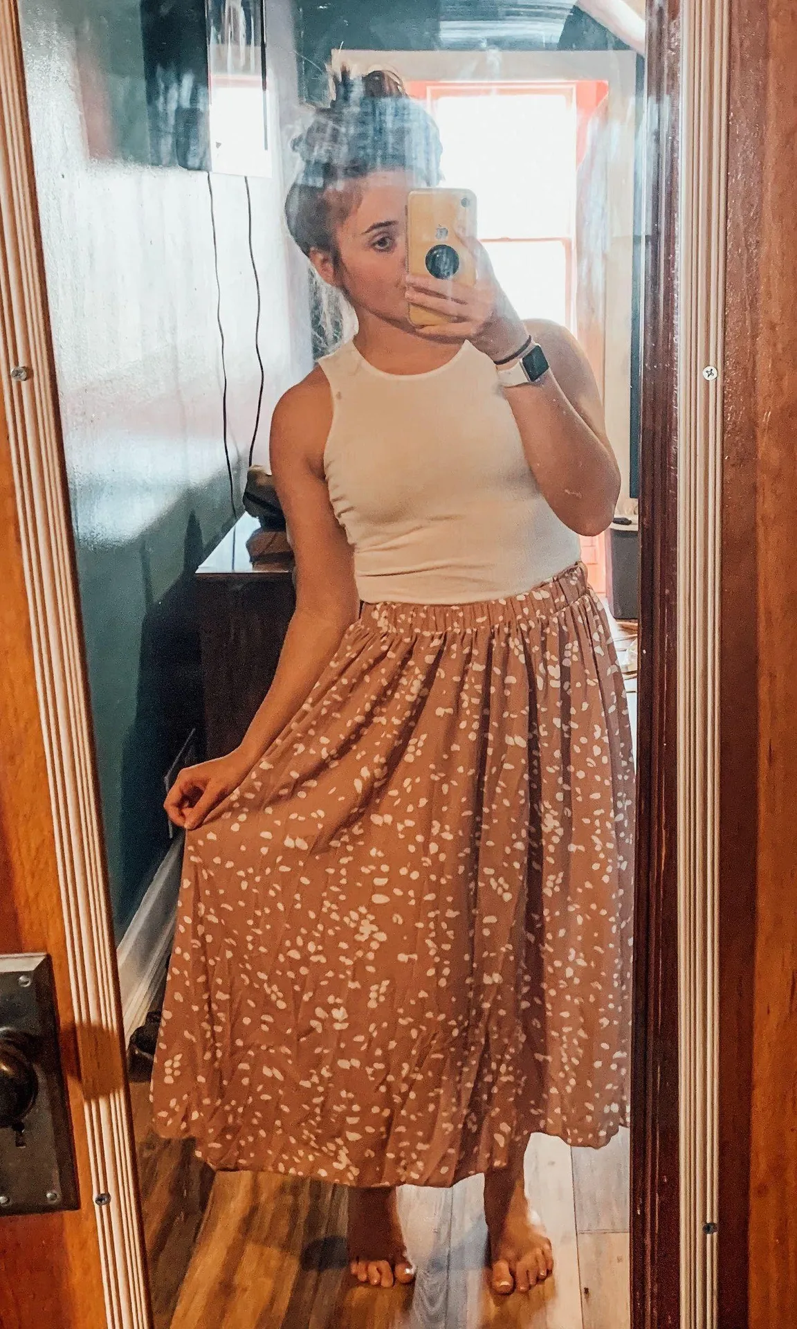 Pink Maxi Skirt - Image 3