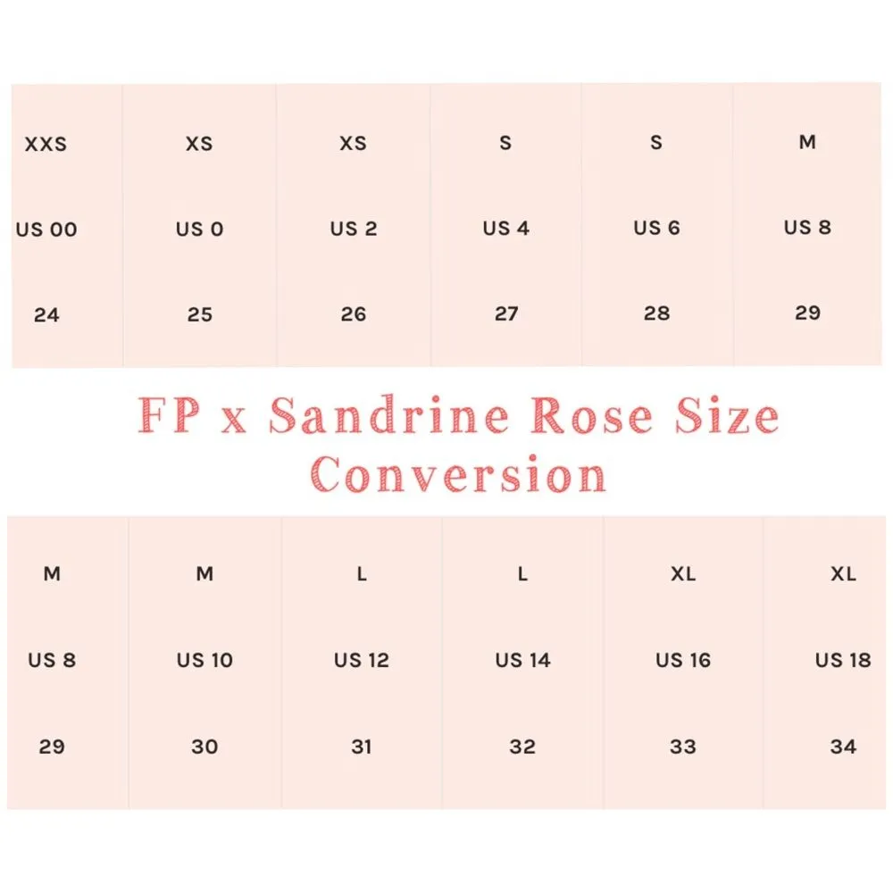 Free People x Sandrine Rose Wide Leg Patchwork Cropped Jeans - Image 9