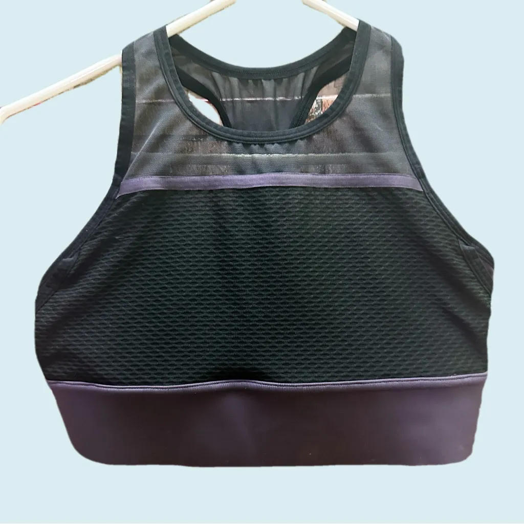 New Balance Black Sports Bra size M - Image 3