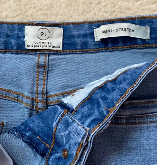 Cotton On Mini Denim Skirt - Image 5