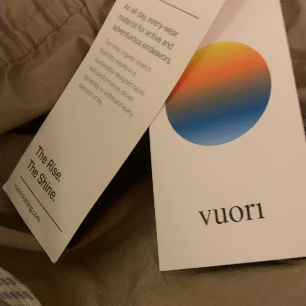 Vuori NWT vintage ripstop ankle womens pants Size XL Coconut Relaxed Fit - Image 12