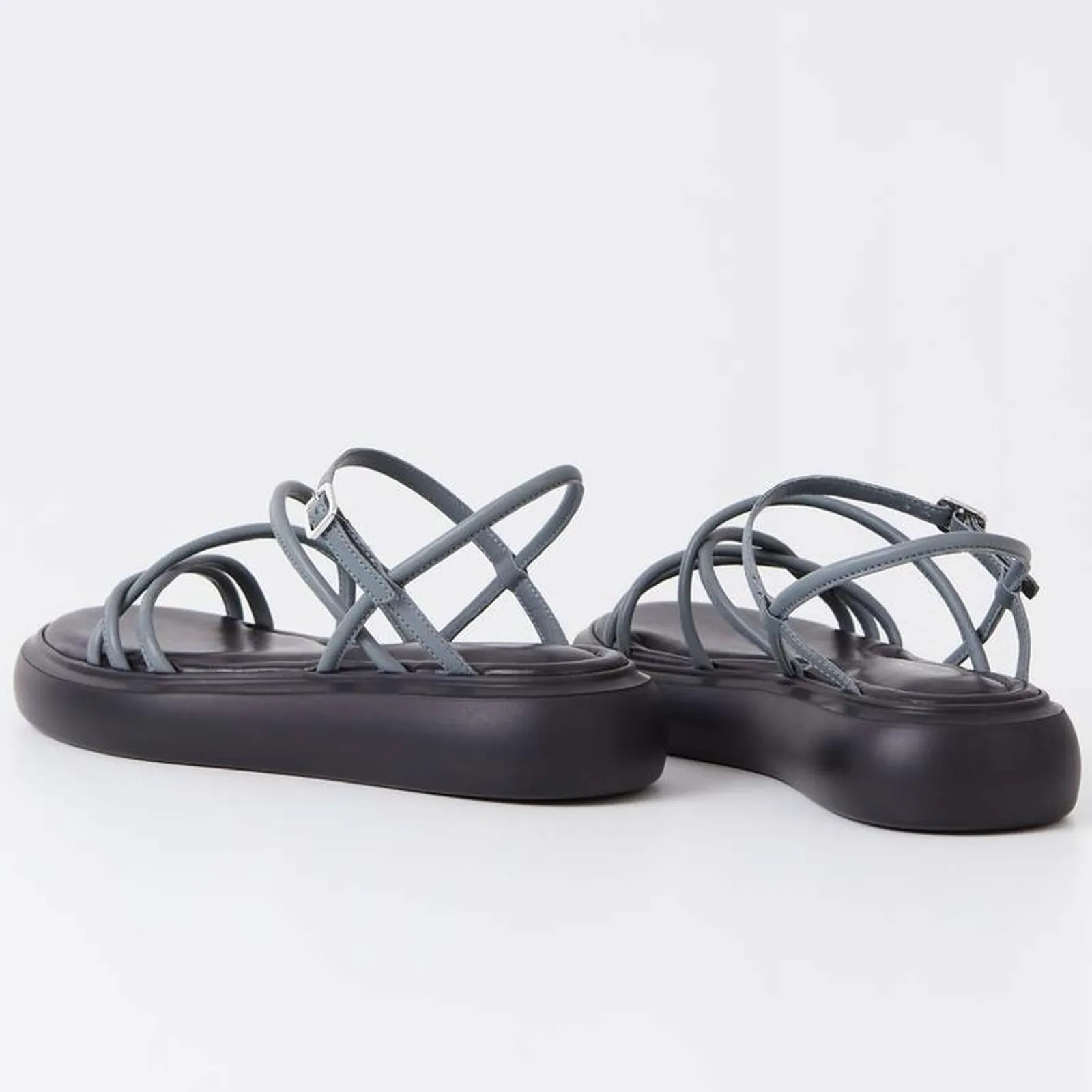 Vagabond Shoemakers Blenda Strappy Sandal in Ash Blue - Image 4