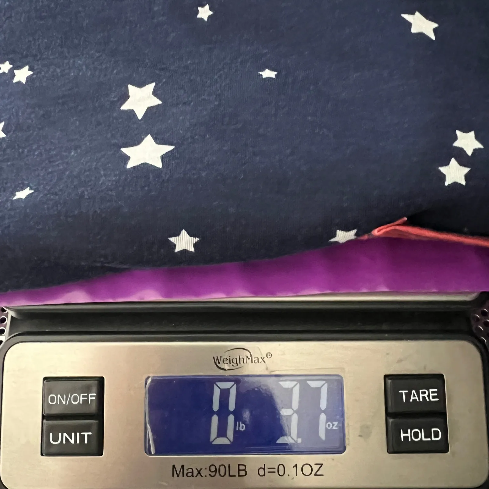 Wallflower Juniors Top Large Star Print 4th of July Patriotic Festival Holiday Blue Size undefined - Image 6