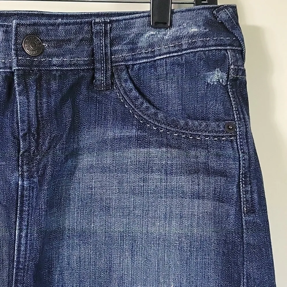 Jean's Denim 5 pocket Mini Skirt Size 6 - Image 5