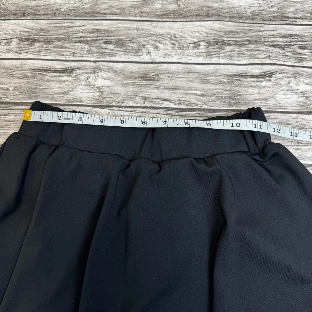 Jolie & Joy Women's Athletic Skirt Built In Shorts L LG Large Black Full Skirt - Image 8