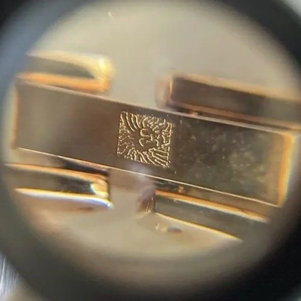 Anne Klein Rose gold Tone Rhinestone Bracelet Sz 6 in. - Image 9