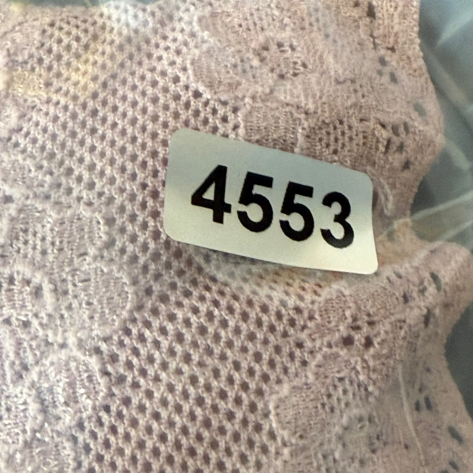 Natori Womens Bra Size 34D Wireless Lace Trim Light Mauve Comfortable - Image 5