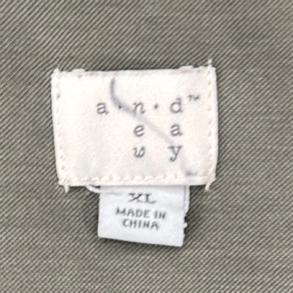 A New Day Green Sleeveless Plunge Mini Dress - Image 4