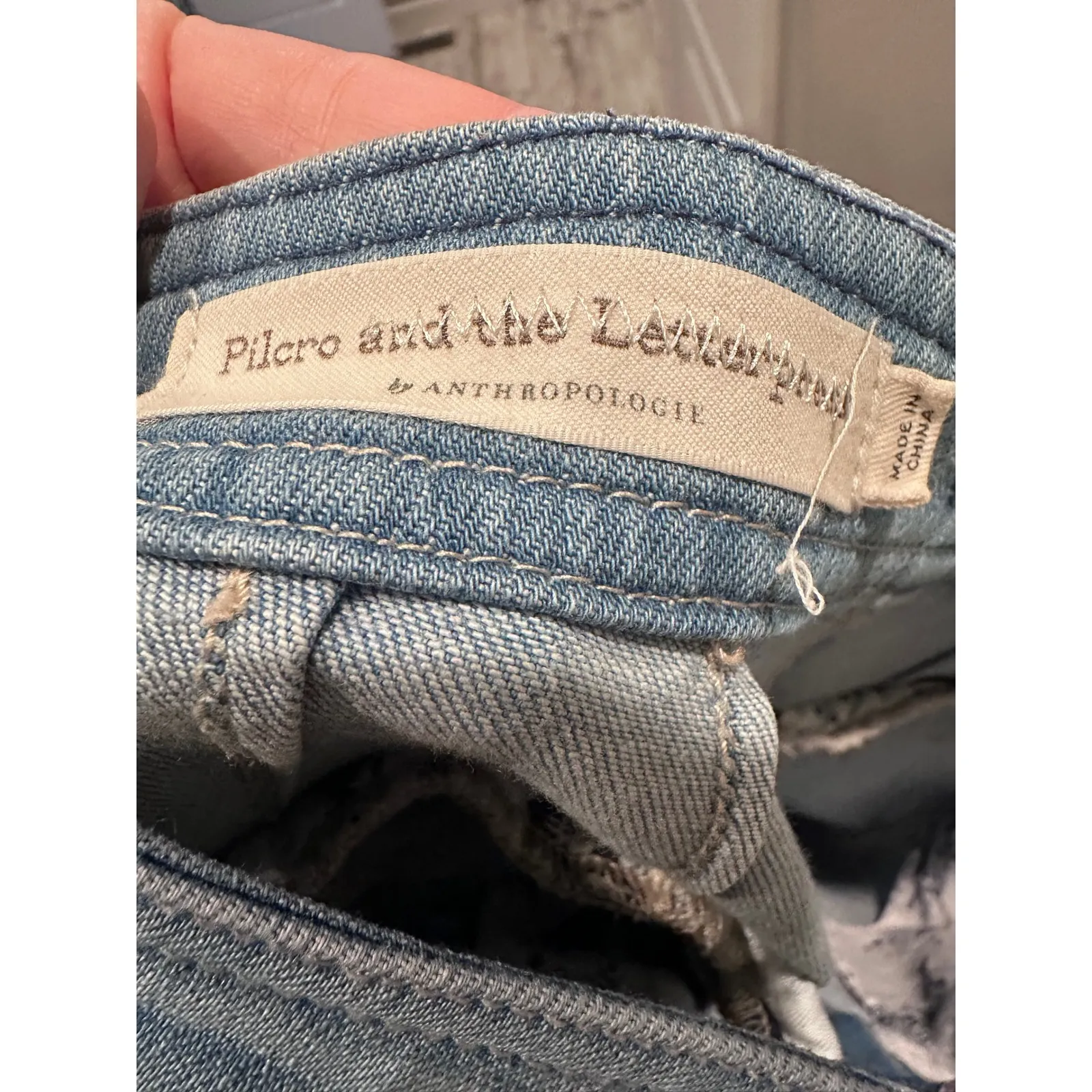 Anthropologie Pilcro and the Letterpress High Rise Bootcut Jeans Size 25 Petite - Image 5