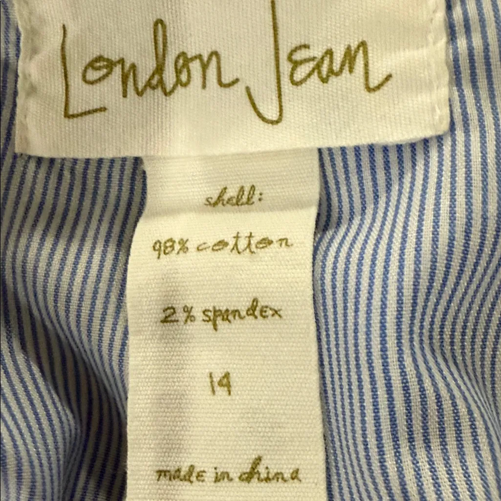 LONDONJEAN Fully Lined Tan Blazer/Jacket for Women Size 14 - Image 11