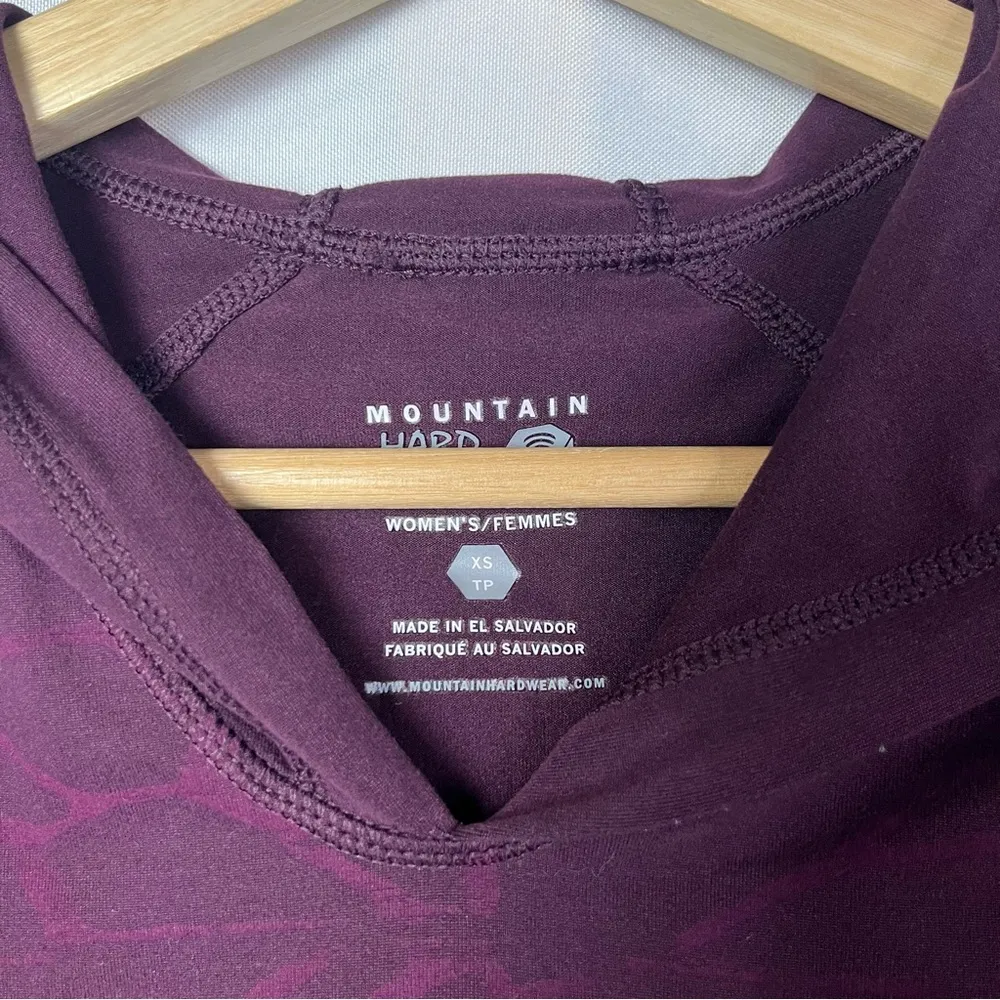 Mountain Hardware Purple Lightweight Long Sleeve Hoodie XS - Image 24