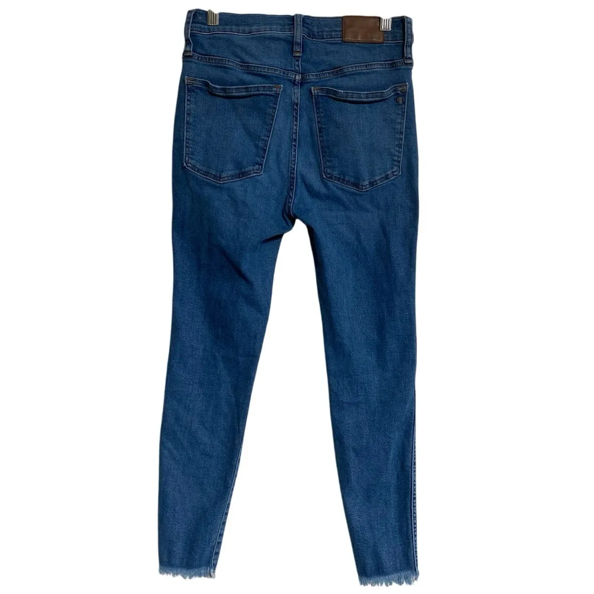 Madewell Petite 10" High-Rise Skinny Crop Jeans| Button-Front‎ TENCEL™ Denim 27P - Image 6