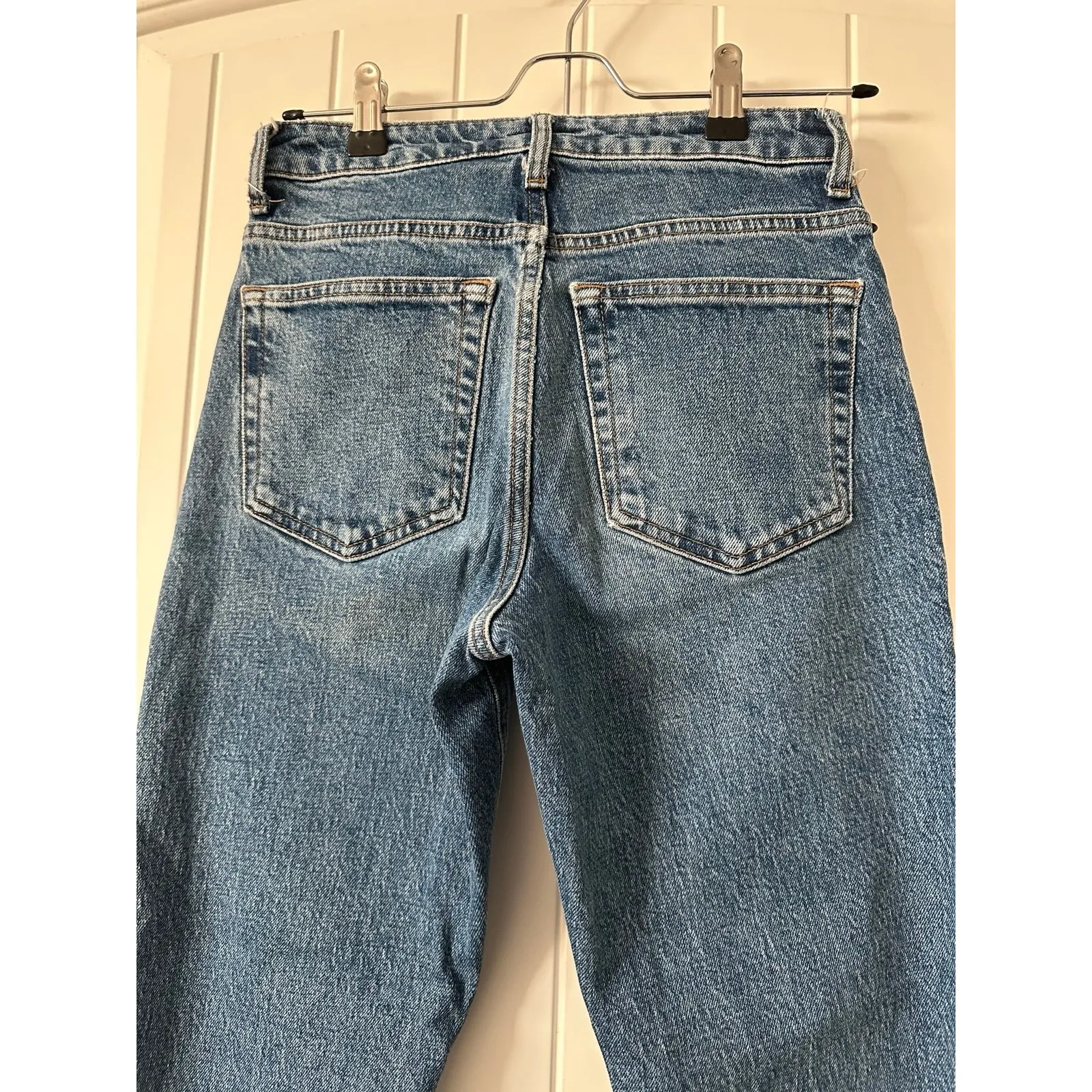 Topshop‎ Straight Blue Jean Size 25 - Image 5