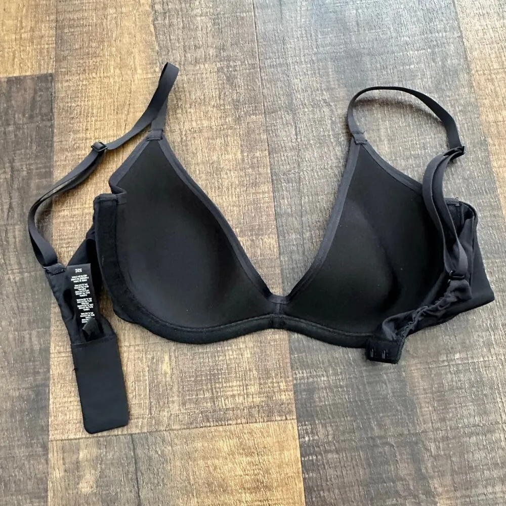 Skims Black Weightless Scoop Bra Size 32C - Image 8