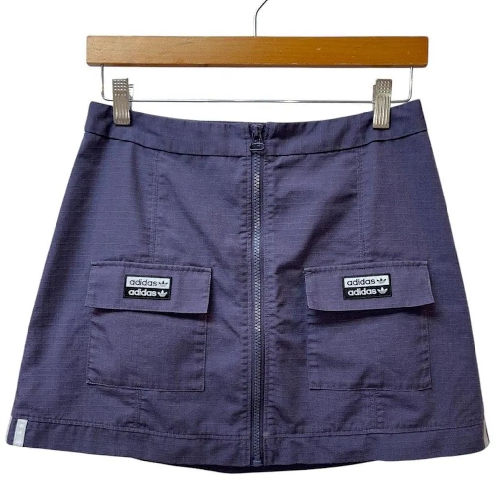 Womens Urban Outfitters Exclusive Adidas Ripstop Mini Skirt - Sz S 8/10 - Image 2