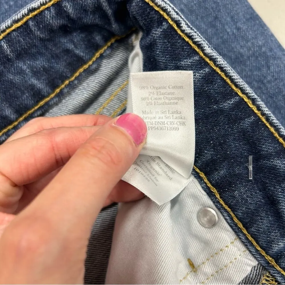 Everlane Denim Jeans Pants The Curvy Cheeky Jean Organic Cotton Womens Size 28 R - Image 3
