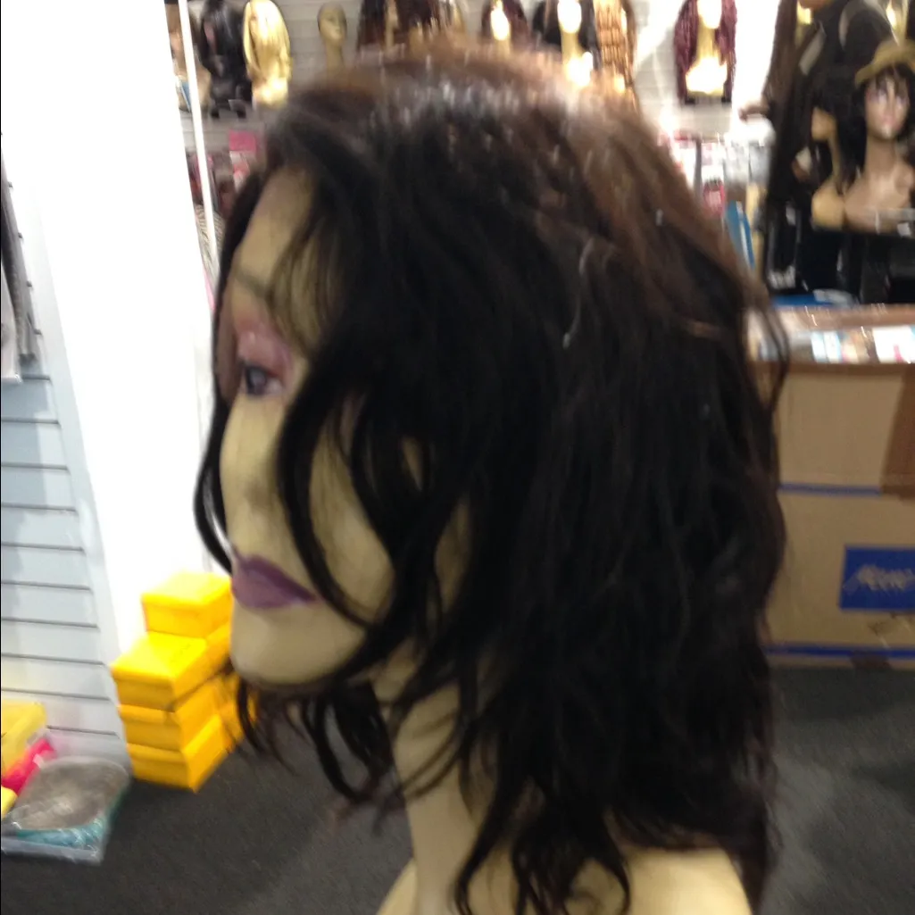 100% REMY #HUMAN Virgin silky human hair New #Wig - Image 2