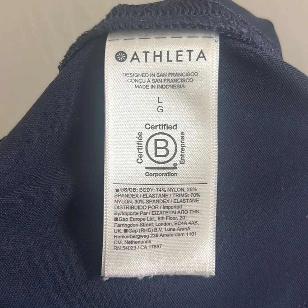 ✨Athleta Venice HIGH RISE Navy Sz Large Jogger✨ - Image 8