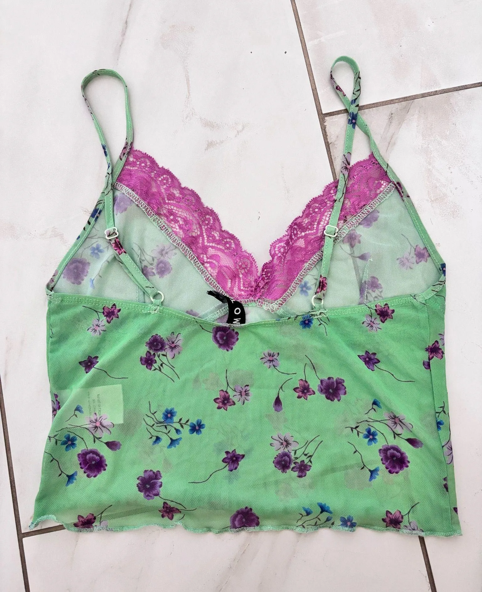 Motel Rocks Yenika Lace Cami Crop Top - Image 4