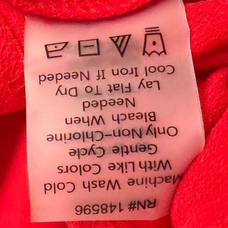 NWT Universal Standard 7X Crepe Jersey Cowl Tank Top Blouse Red Career - Image 5