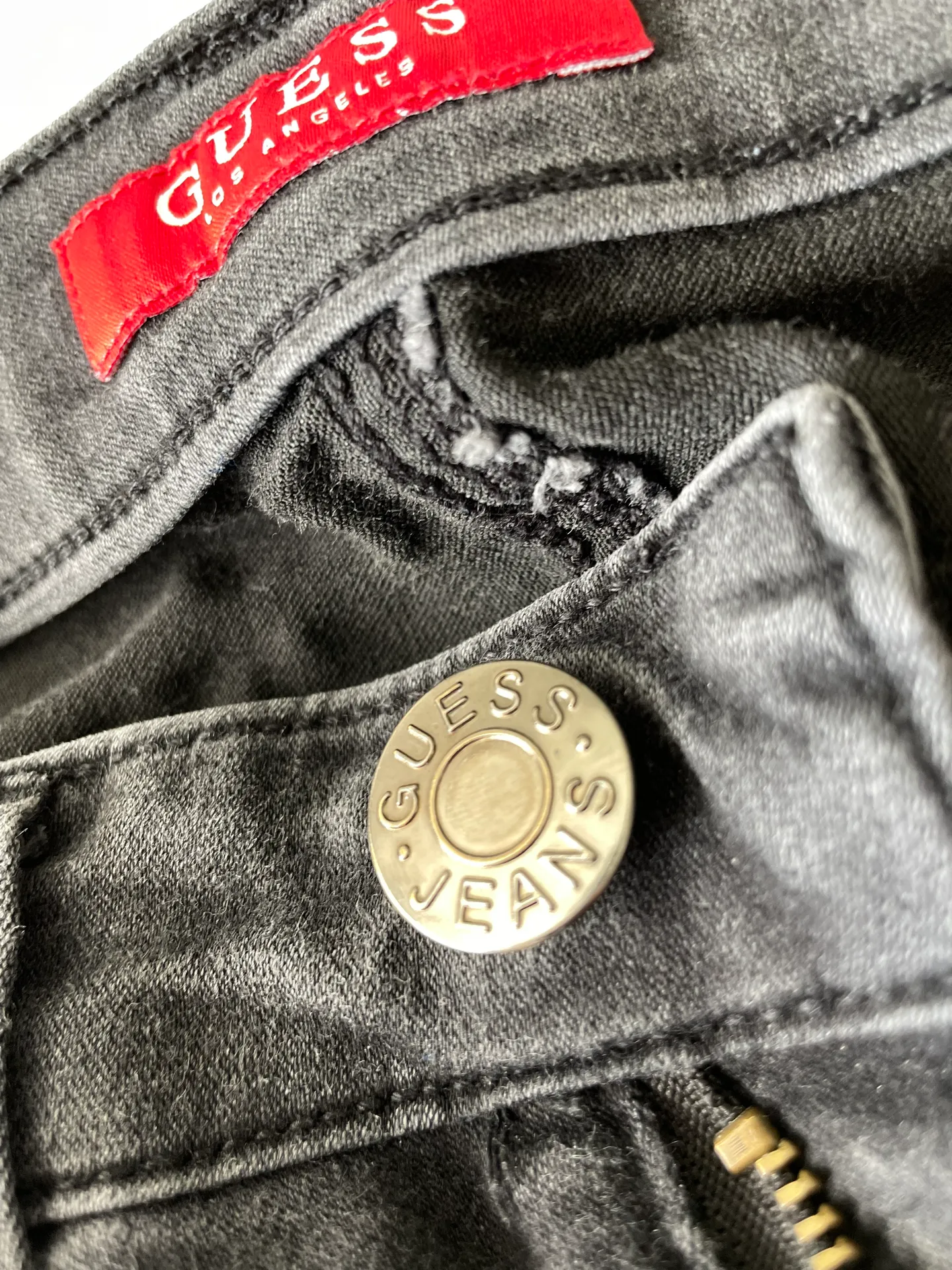 Black Denim  Jeans - Image 7