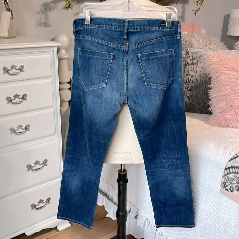 Citizens of Humanity Dylan Drop Rise Cropped Jeans Straight Leg Womens 28 - Image 6