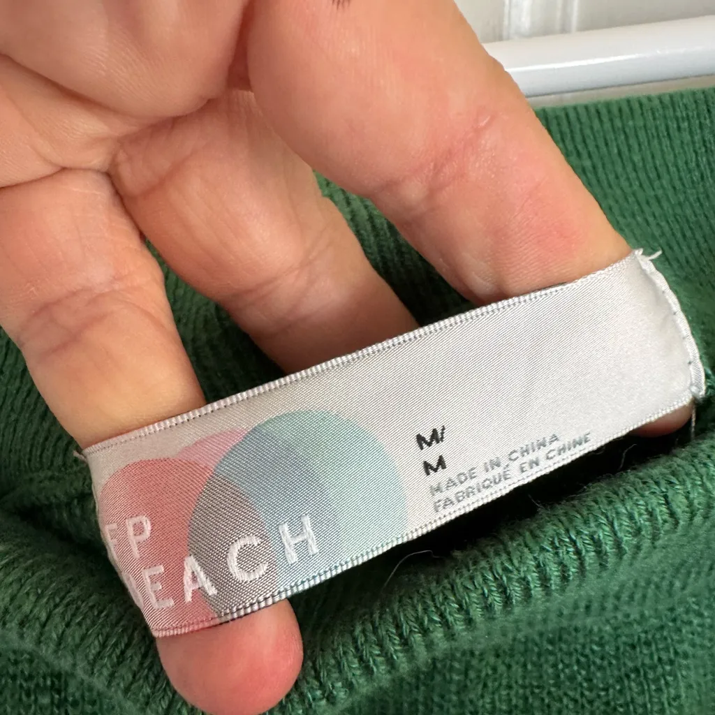 Free People FP Beach green Malibu shorts size medium - Image 3