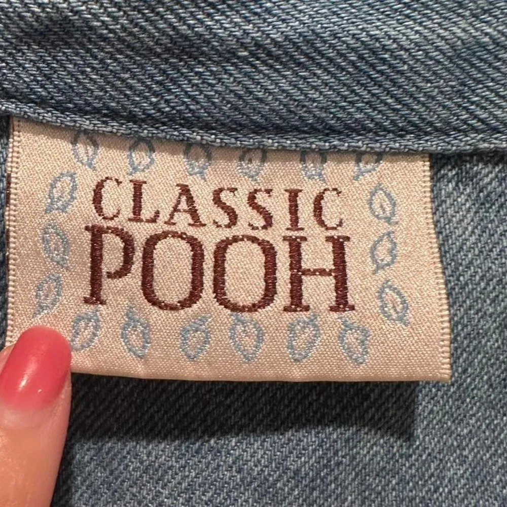 NWT Vintage Disney Classic Pooh‎ Denim Button Down Jacket Size XL - Image 7
