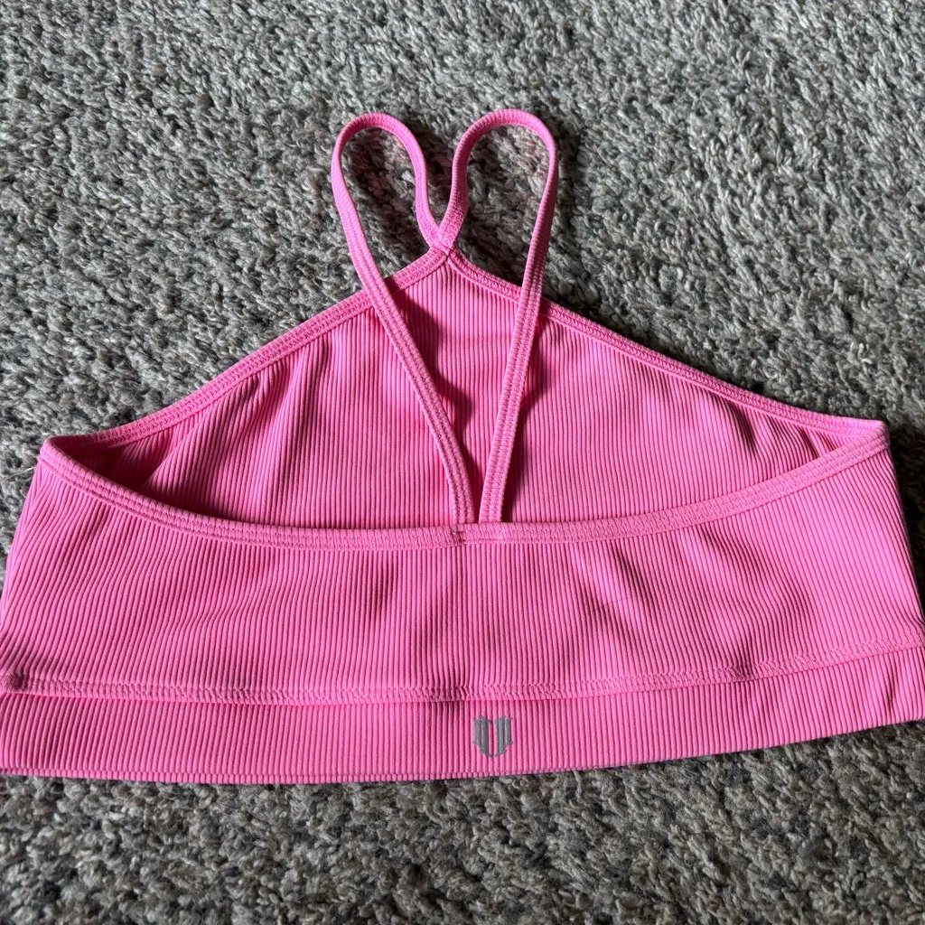 Eleven by Venus Williams Glamour Girl Sports Bra Bubblegum Pink Size XL - Image 2