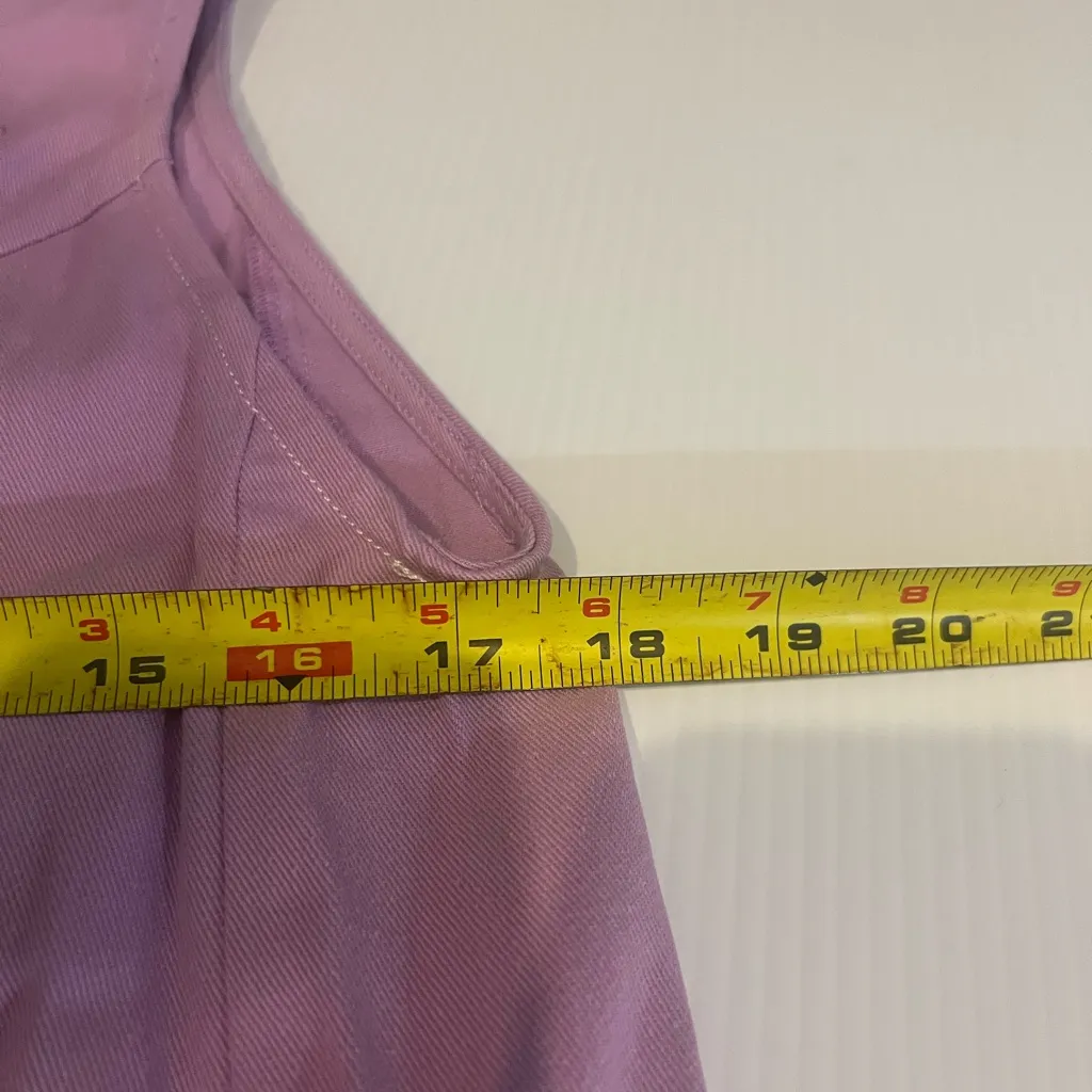 Amylynn Lavender Sleeveless Wrap Dress deep V tie Purple Size 6 - Image 9