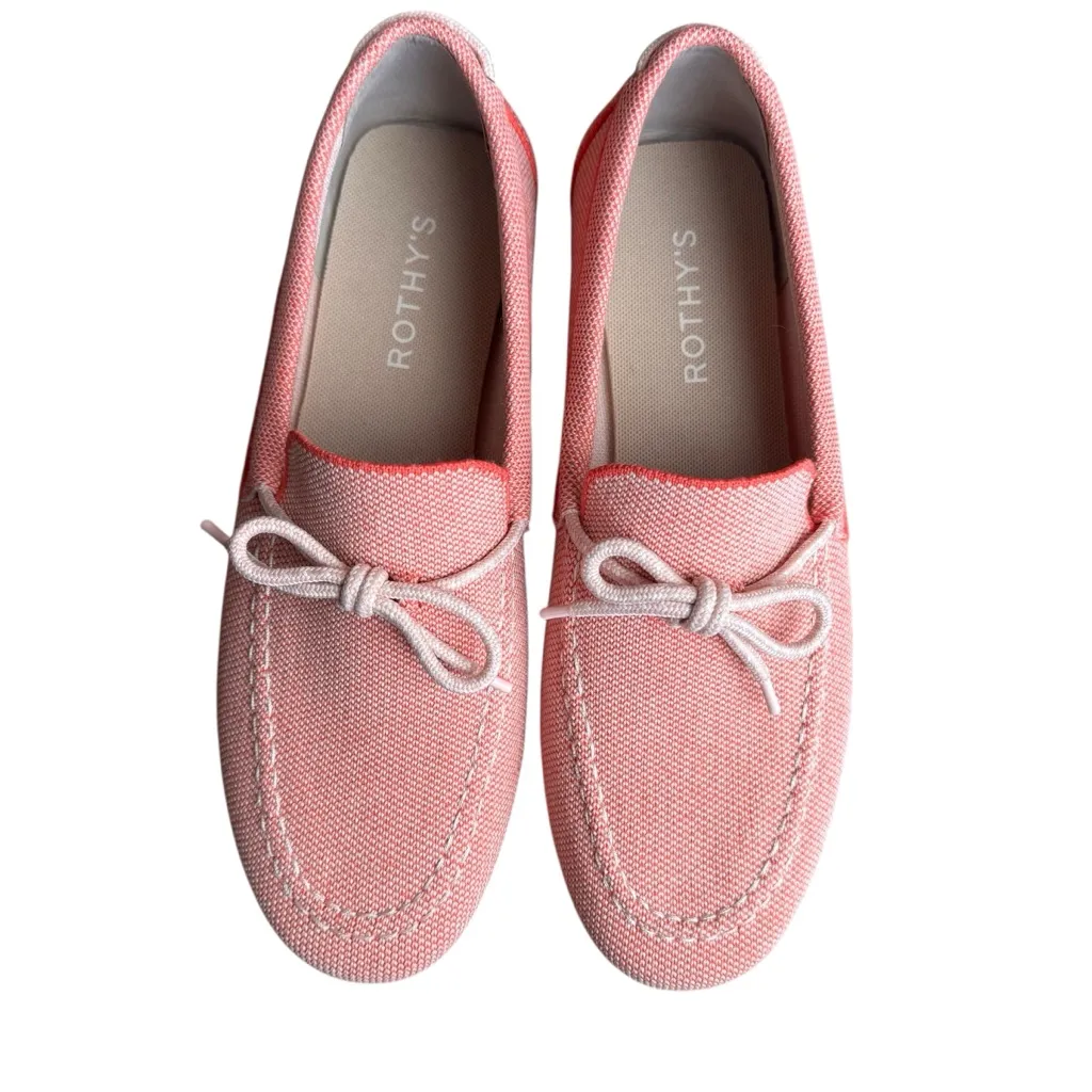 Rothy’s - NWOB The Boat Shoe Sunbaked Pink Loafers Sz 8.5 - Image 2