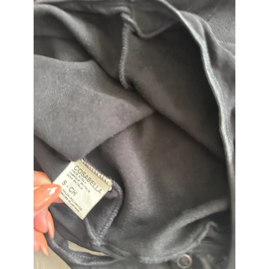 COSABELLA Black One Piece Bodysuit Size Small - Image 7